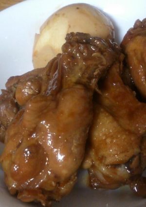 手羽元の簡単煮-レシピのメイン写真