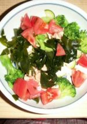 豆腐とツナのサラダ-レシピのメイン写真