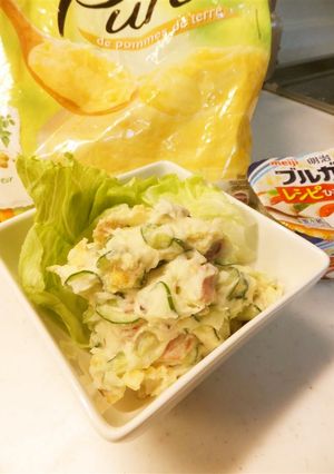 コストコマッシュｄｅヘルシーポテトサラダ-レシピのメイン写真