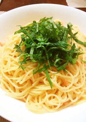 ウチのたらこパスタ-レシピのメイン写真