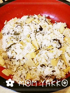 懐かしい春の混ぜご飯☆山菜おもぶりご飯-レシピのメイン写真