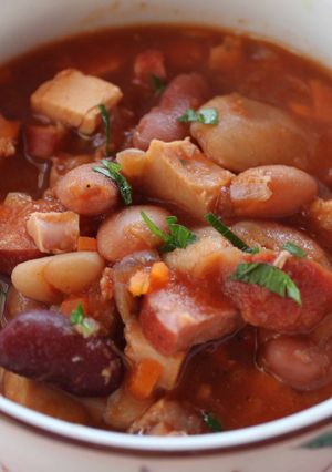 １５ビーンズ ① チリビーンズ スープ♪-レシピのメイン写真