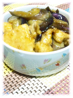 鶏胸肉と茄子の南蛮煮-レシピのメイン写真