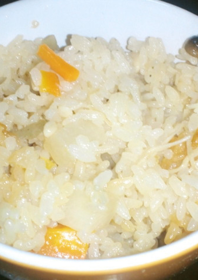 大根ときのこの炊き込みご飯-レシピのメイン写真