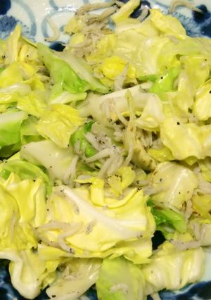 簡単　野菜炒め（キャベツ炒め）-レシピのメイン写真