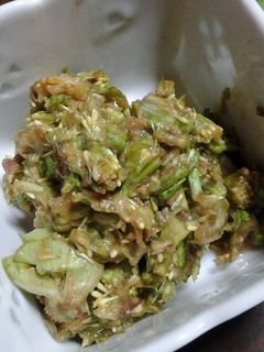 ふきのとう味噌和え-レシピのメイン写真