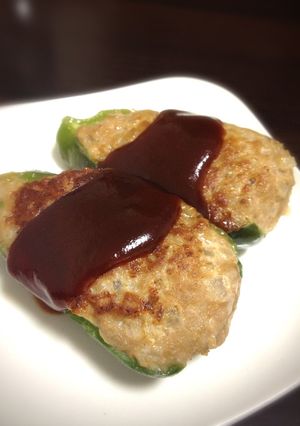 チーズイン☆ピーマンの肉詰め-レシピのメイン写真