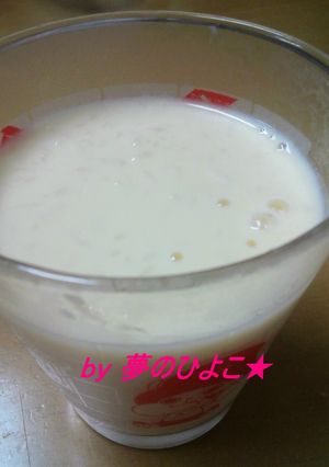 炊飯ジャーde簡単!豆乳と麹の甘酒-レシピのメイン写真