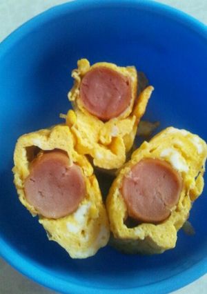 ウインナー卵焼き-レシピのメイン写真