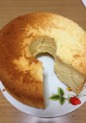計量カップで簡単ヨーグルトシフォン-レシピのメイン写真