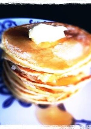 ほんのり甘〜いもちもちパンケーキ＊-レシピのメイン写真