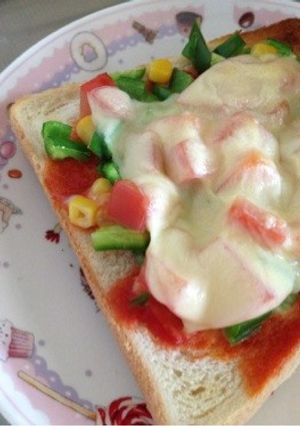 簡単！ピザトースト-レシピのメイン写真