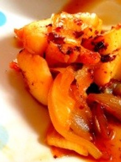 イカと玉ねぎの照り焼き-レシピのメイン写真