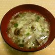 しめじのかき玉汁