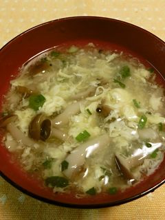 しめじのかき玉汁-レシピのメイン写真