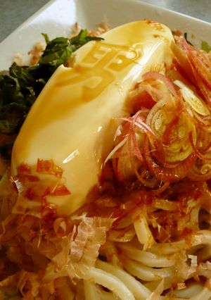 男前豆腐で簡単！冷やしうどん・豆腐ソース-レシピのメイン写真
