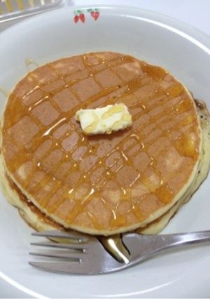 もっちりホットケーキ-レシピのメイン写真