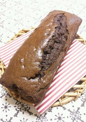 ＊ココア＆チョコチップのパウンド＊-レシピのメイン写真
