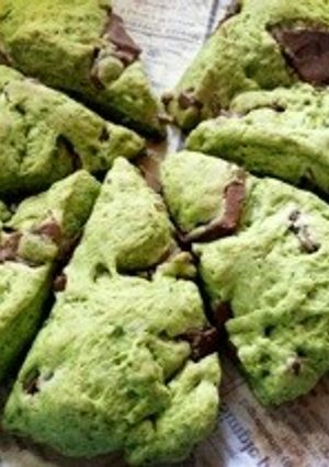 スタバ風抹茶チョコスコーン◎-レシピのメイン写真