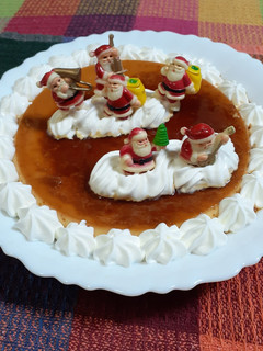 昔懐かし硬めのプリン♡クリスマス版♡-レシピのメイン写真