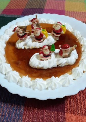 昔懐かし硬めのプリン♡クリスマス版♡-レシピのメイン写真