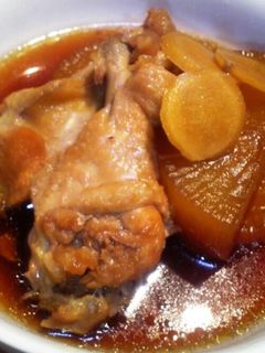 ほろほろ!鶏手羽と大根の煮物-レシピのメイン写真