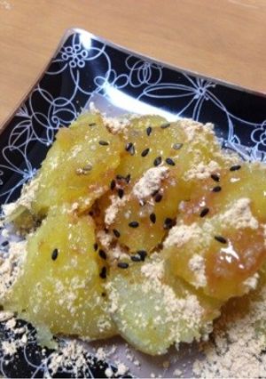 さつまいものハチミツきなこがけ-レシピのメイン写真