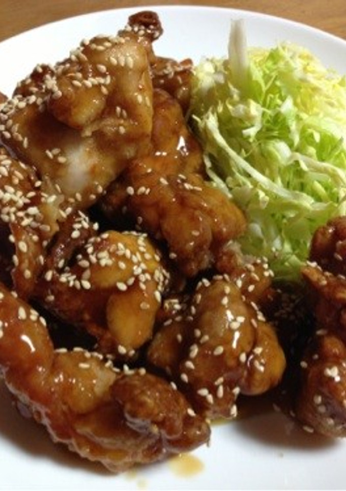 給食で人気のとり肉のてりかけ-レシピのメイン写真