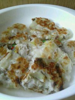 簡単離乳食❀鯵のおやき風ハンバーグ❀-レシピのメイン写真