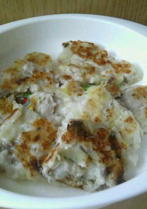 簡単離乳食❀鯵のおやき風ハンバーグ❀-レシピのメイン写真