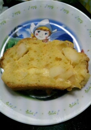 林檎とカスタードのパウンドケーキ♪-レシピのメイン写真