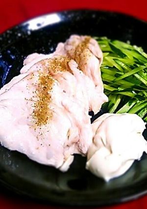 鶏肉のくず打ち*ヨーグルトと味噌のソース-レシピのメイン写真