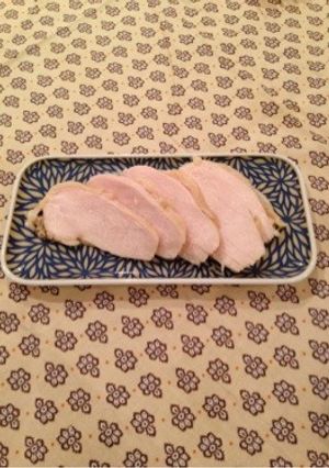 〈鶏胸肉〉味付き☆ふんわりゆで-レシピのメイン写真