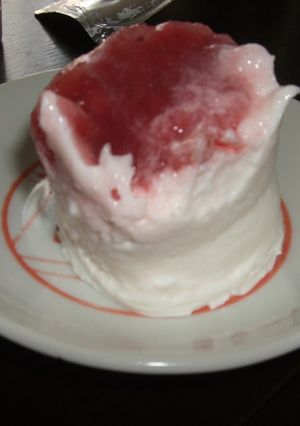 ダノンビオでアイスクリーム！-レシピのメイン写真