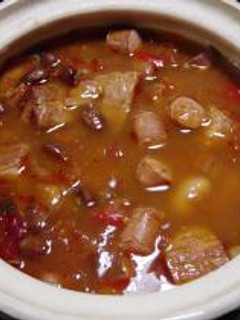 豚バラ肉と豆のトマト煮込み《圧力鍋で時間短縮》-レシピのメイン写真