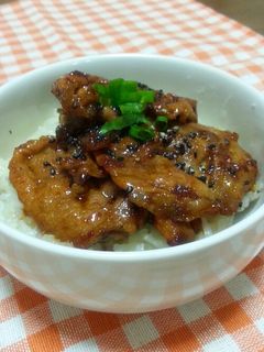 甘辛こってり☆旨い豚丼☆-レシピのメイン写真