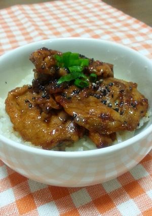 甘辛こってり☆旨い豚丼☆-レシピのメイン写真