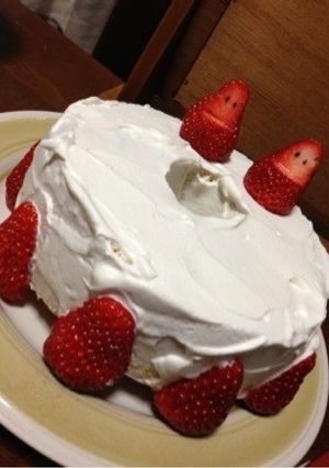 離乳期でも食べられるシフォンケーキ-レシピのメイン写真