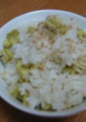 簡単早~い★さつまいものゴマ入りご飯-レシピのメイン写真