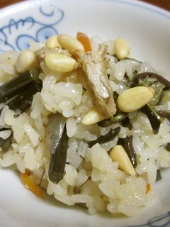 母の山菜おこわ-レシピのメイン写真