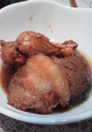 肉好きバンザイ！！鶏・牛・豚のコーラ煮☆-レシピのメイン写真