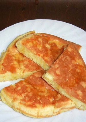 チーズ入りホットケーキ-レシピのメイン写真