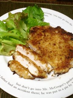 卵不使用☆ホエーでミラノ風チキンカツレツ-レシピのメイン写真