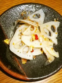 れんこんのピリカラ酢の物-レシピのメイン写真