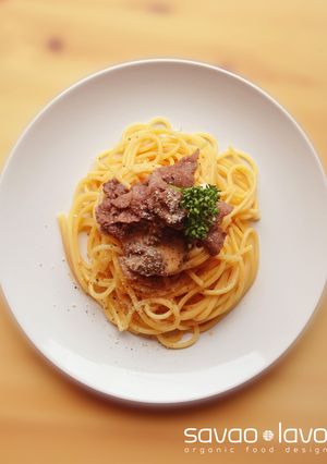 パスタ・ストロガノフ 赤ワイン仕立て-レシピのメイン写真