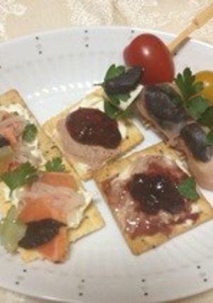 フルーツガーリック☆ピンチョス-レシピのメイン写真