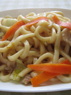 らくちん焼きうどん-レシピのメイン写真