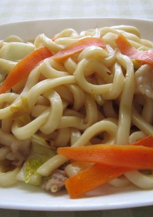 らくちん焼きうどん-レシピのメイン写真