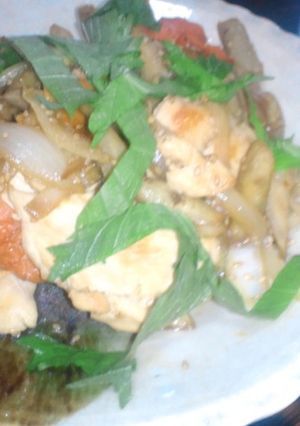 鶏胸肉と根菜のキンピラ-レシピのメイン写真