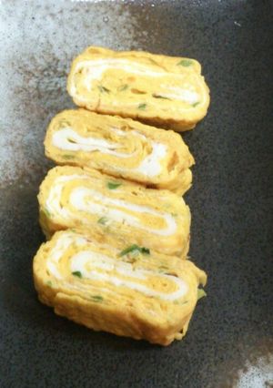 ねぎチーズたまごやき-レシピのメイン写真